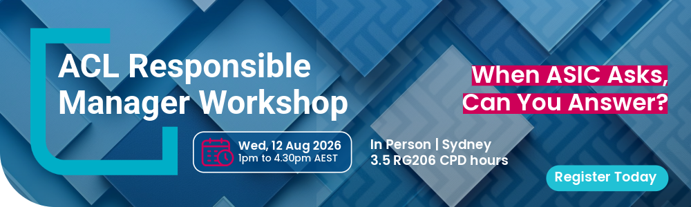 ACL Responsible Manager Workshop – Sydney